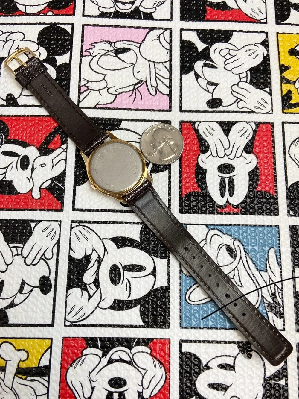Vintage Disney X Lorus by Seiko Backwards Running Goofy Watch